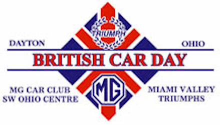 37th British Car Day Dayton Ohio Logo