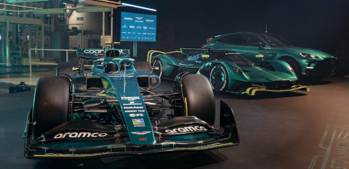 Aston Martin AMR22 Formula One 3