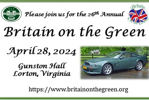 26th Annual Britain on the Green 2024 Lorton, Virginia