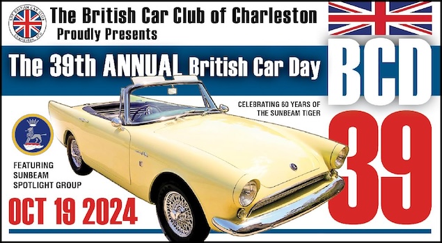 39th Annual British Car Day Charleston, SC
