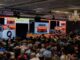 1971 Lamborghini Miura P400 SV takes the stage in front of a packed house at Broad Arrow's 2025 Amelia Auction $4,460,000 Credit to Andrew Miterko