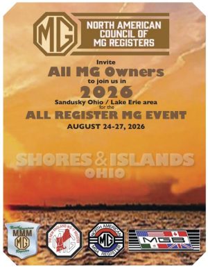 MG Event 2026 MG Club Council Ohio Main Image