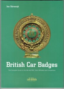 British Car Badges book cover