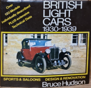British light cars, 1930-1939 book cover