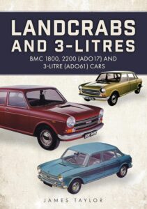 Landcrabs and 3-Litres: BMC 1800, 2200 (ADO17) and 3-litre (ADO61) cars - View this item on Amazon Landcrabs and 3-Litres: BMC 1800, 2200 (ADO17) and 3-litre (ADO61) cars book cover