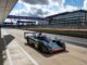 Restored BRM P351 Group C prototype on the Silverstone pit straight