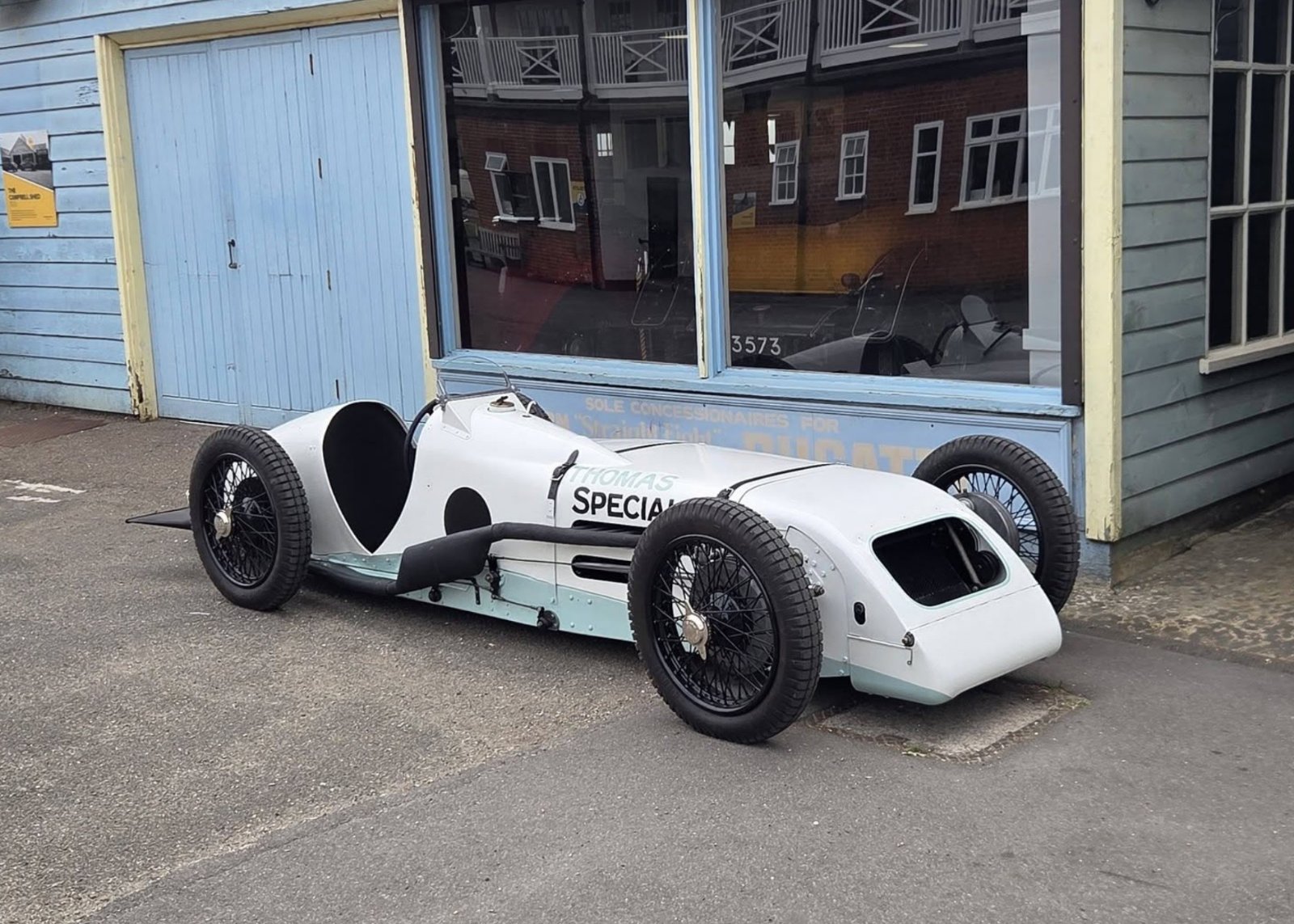 The 1926 Parry Thomas Flatiron restored by Geraint Owen, a Restoration finalist in the 2026 Royal Automobile Club Historic Awards