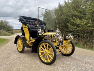 The 1904 Rolls-Royce 10 HP restored by Fairbourne Carriages and Chris and Ben Petty, a Restoration finalist in the 2026 Royal Automobile Club Historic Awards