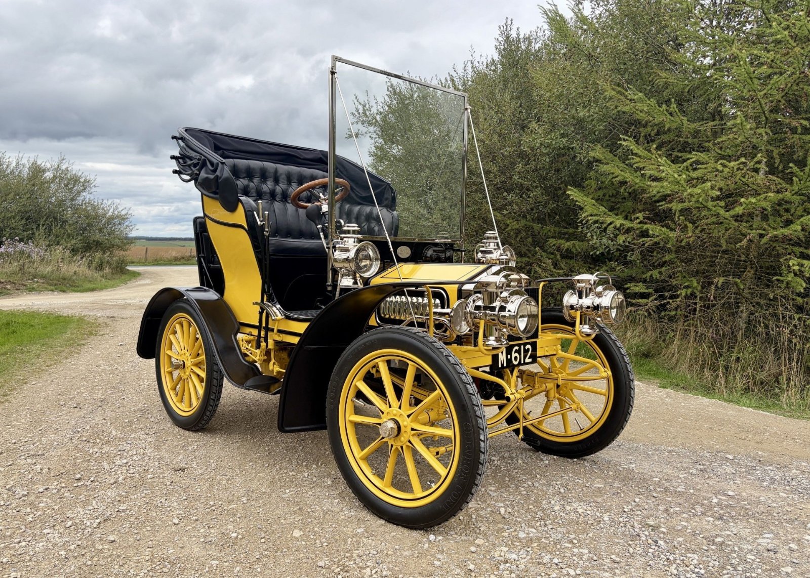 The 1904 Rolls-Royce 10 HP restored by Fairbourne Carriages and Chris and Ben Petty, a Restoration finalist in the 2026 Royal Automobile Club Historic Awards