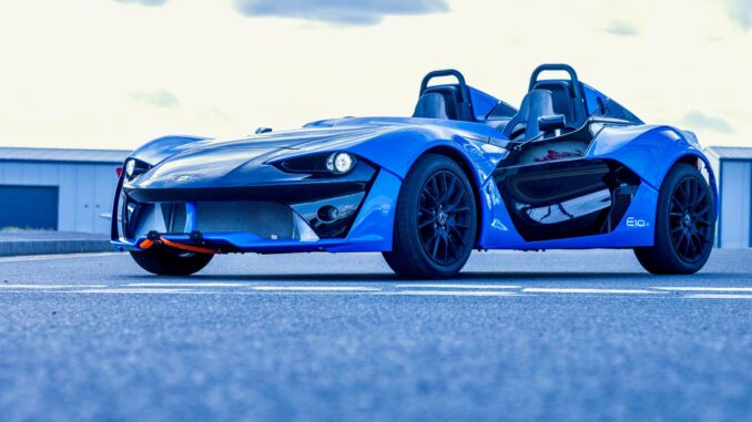 2027 Zenos E10 r2 front three-quarter view